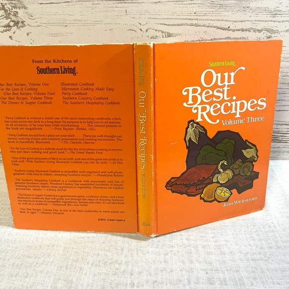 Vintage southern living cookbook our best recipes vol three - Picture 2 of 8